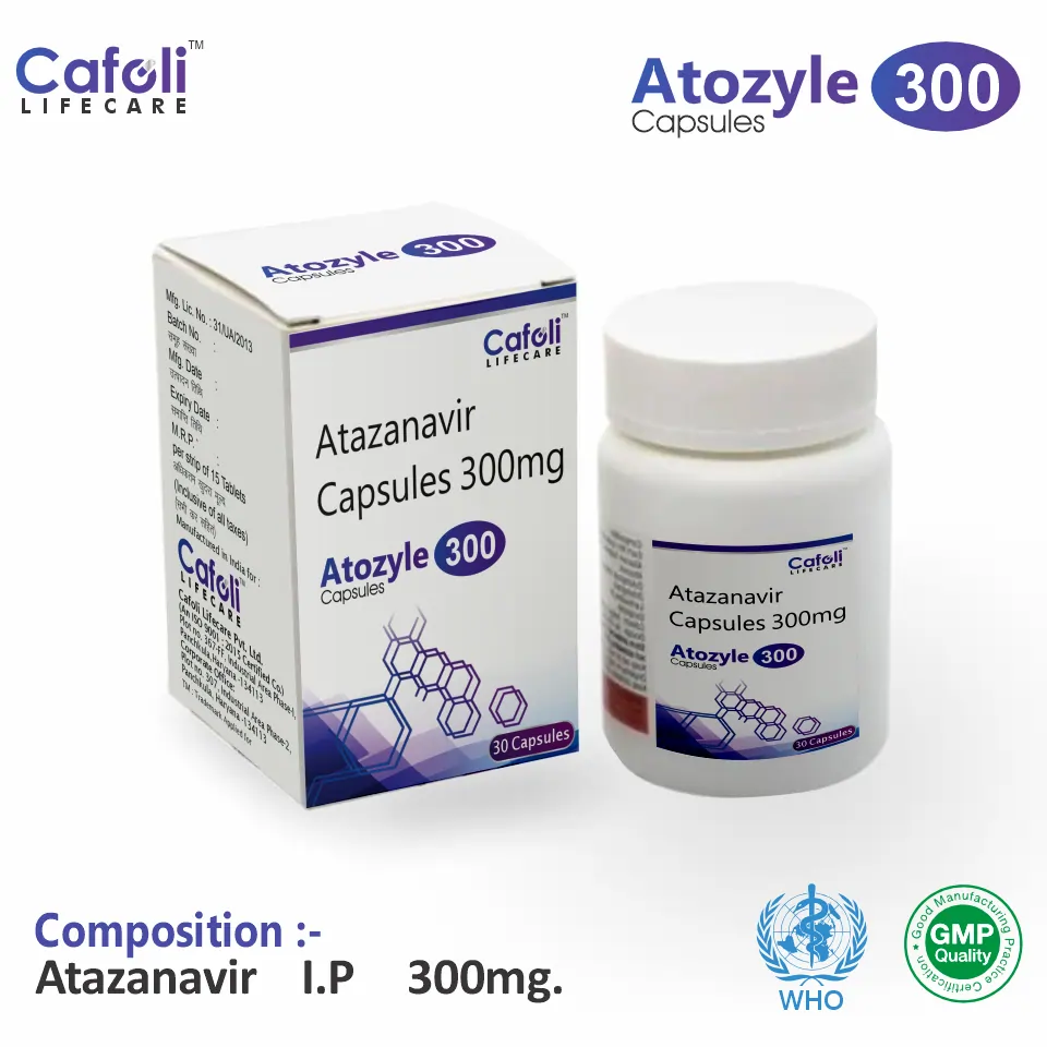 Atazanavir 300mg Capsule Packaging